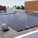 Rendering of a rooftop solar system at Joint Base McGuire-Dix